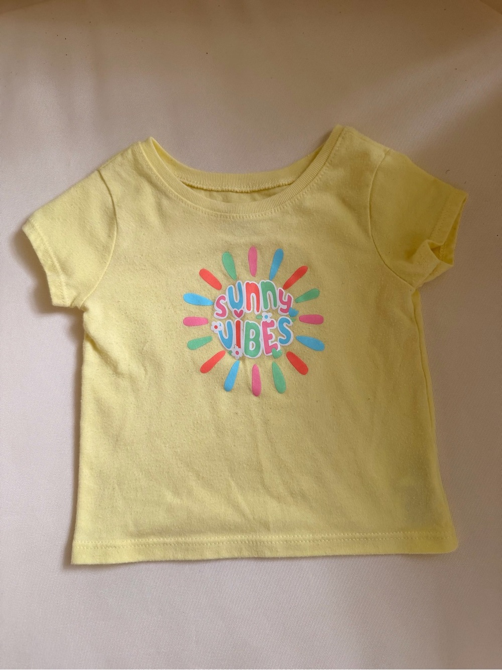 Garanimals Yellow 'Sunny Vibes' Graphic Tee